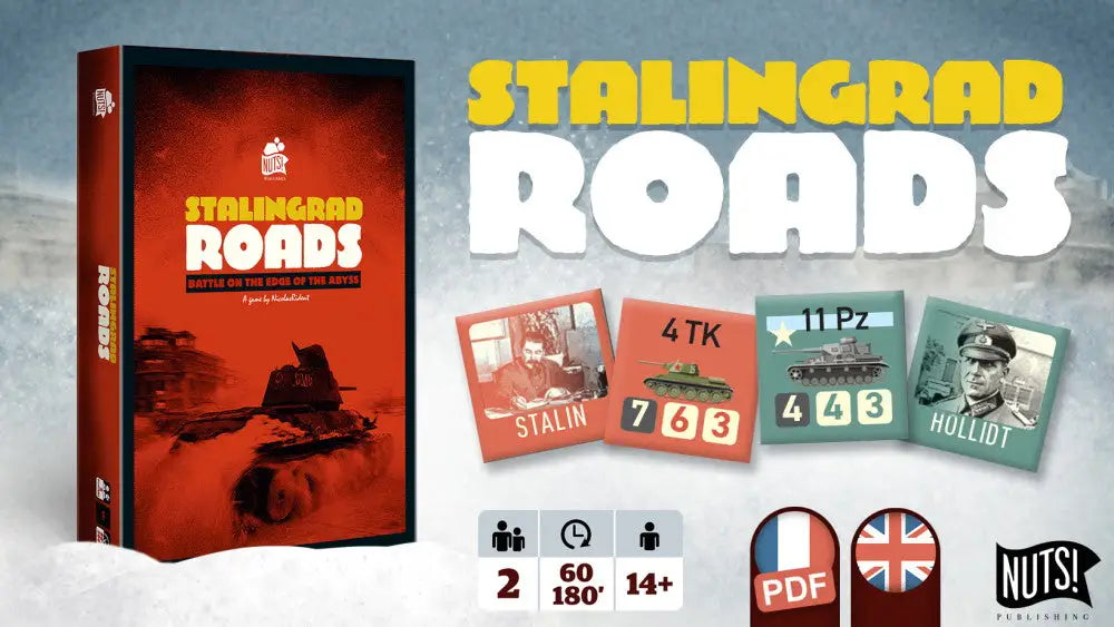 Stalingrad Roads: Battle on the Edge of the Abyss (EN) - Nuts! Publishing - Board Games