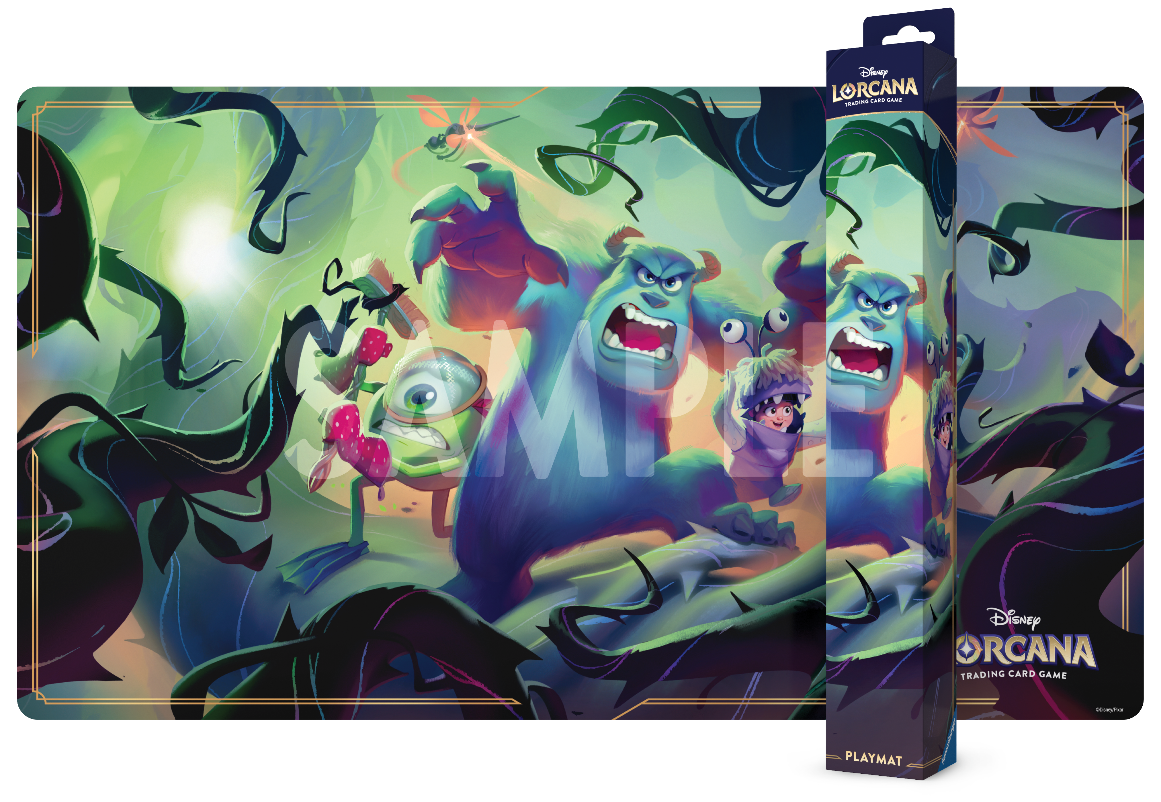 Playmat: Disney Lorcana - Attack of the Vine - Monster Inc