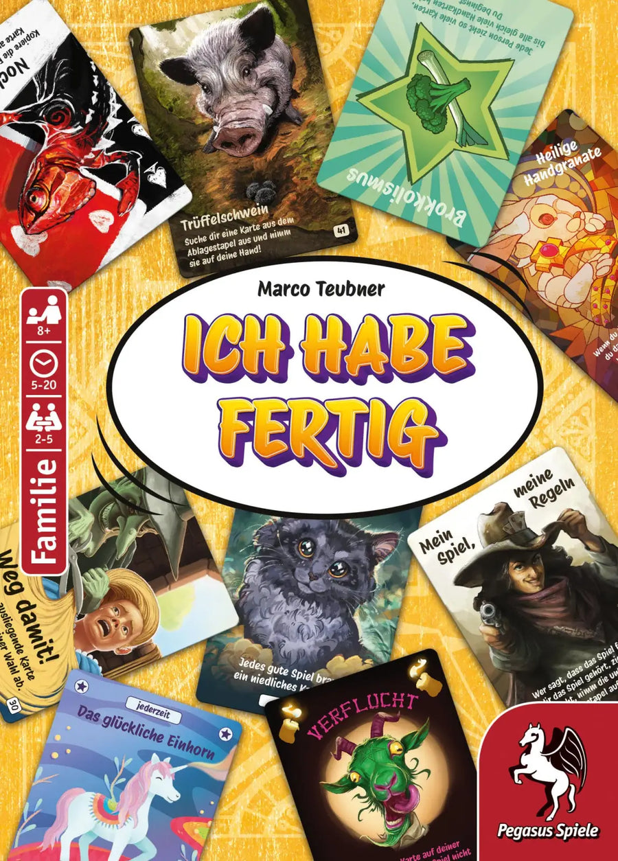 Ich habe fertig (DE) - Pegasus Spiele - Board Games