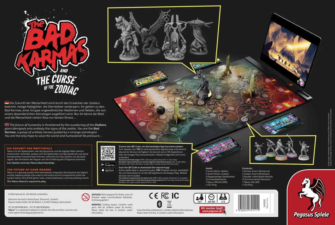 Teburu: The Bad Karmas (DE/EN) - Pegasus Spiele - Board Games