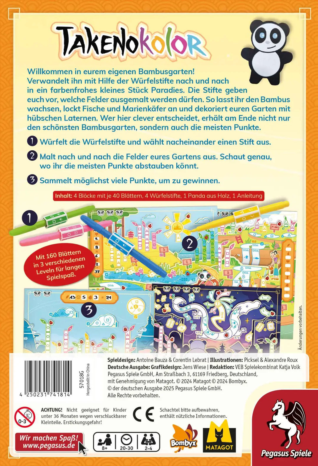 Takenokolor (DE) - Pegasus Spiele - Board Games