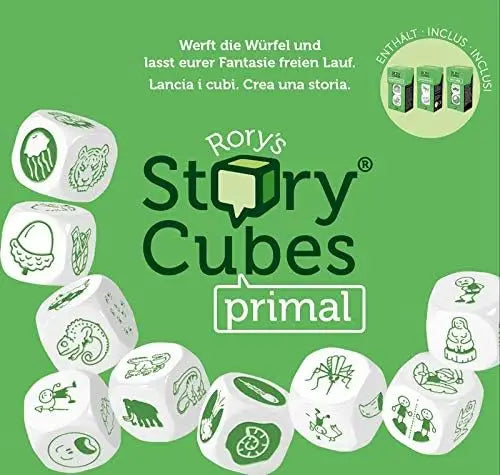 Story Cubes: Primal (DE/FR/IT) - Zygomatic - Board Games