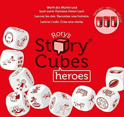Story Cubes: Heroes (DE) - Zygomatic - Board Games