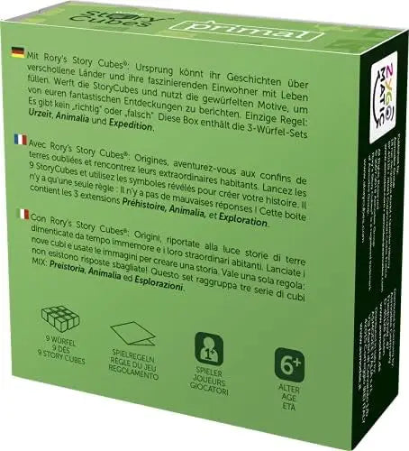 Story Cubes: Primal (DE/FR/IT) - Zygomatic - Board Games
