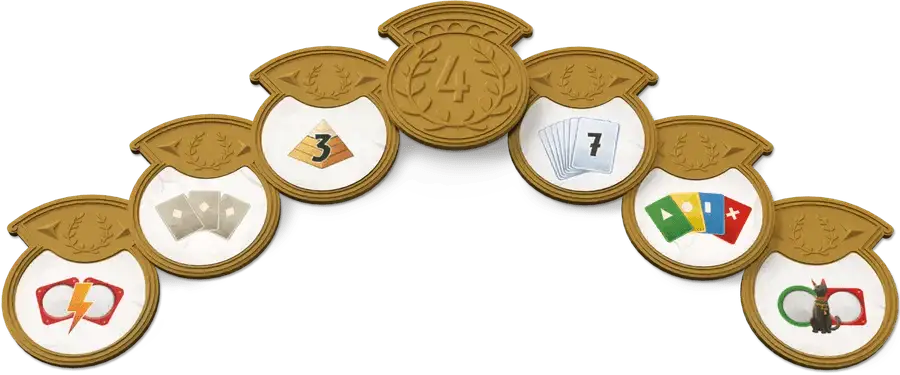 7 Wonders: Architects - Medals (EN) - Repos Production - Board Games