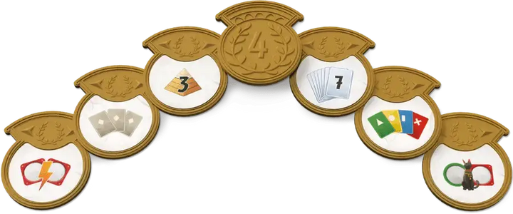 7 Wonders: Architects - Medals (EN) - Repos Production - Board Games