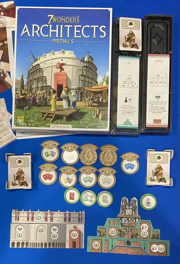 7 Wonders: Architects - Medals (EN) - Repos Production - Board Games