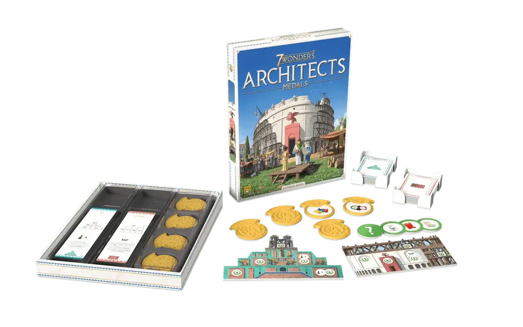 7 Wonders: Architects - Medals (EN) - Repos Production - Board Games