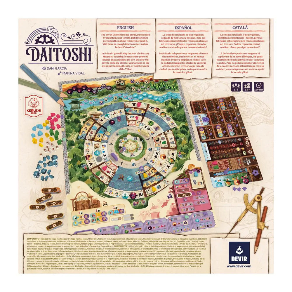 Daitoshi (EN) - Devir - Board Games