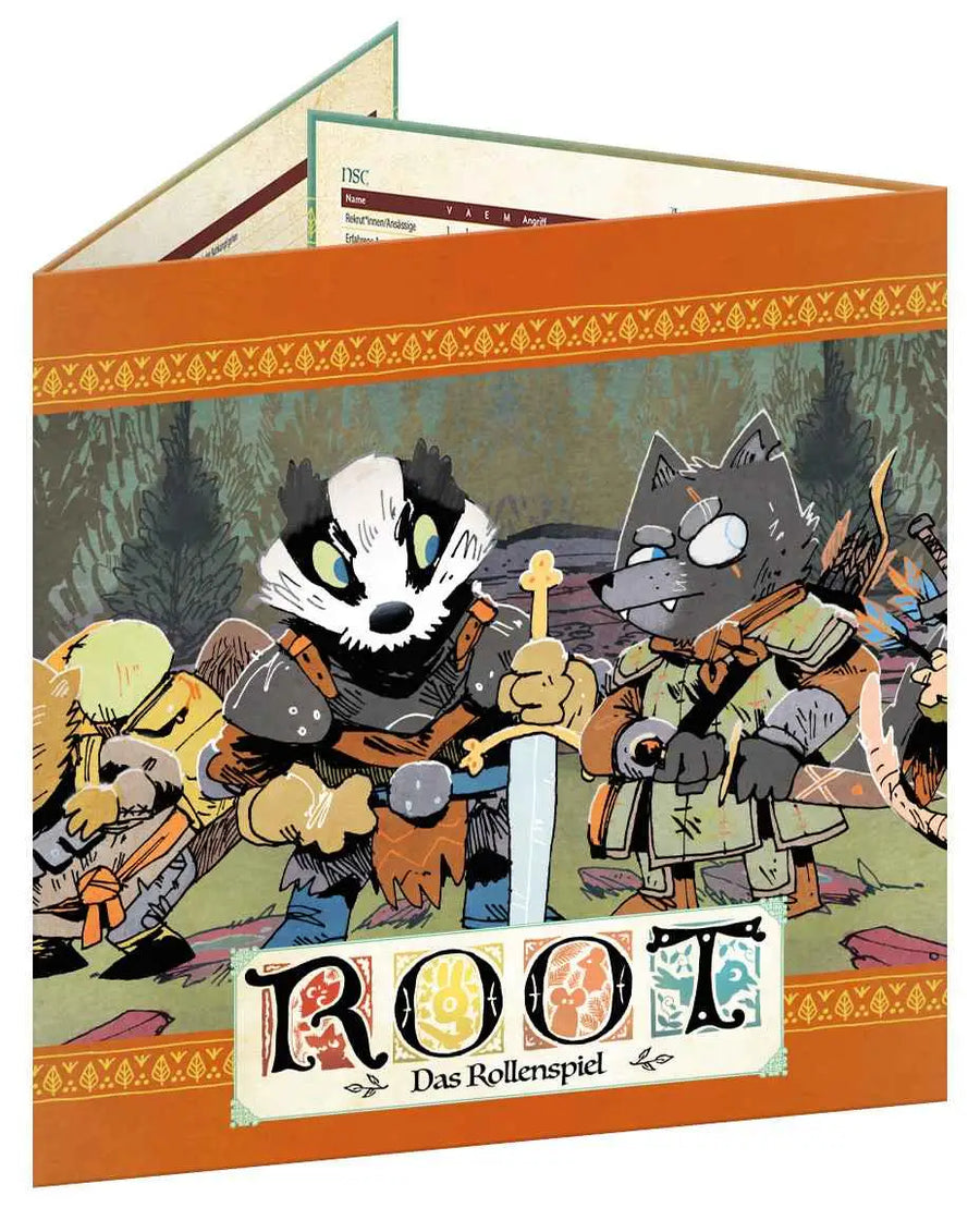 Root - Das Rollenspiel: Spielleitungsschirm-Set (DE) - Pegasus Spiele - Roleplaying Games