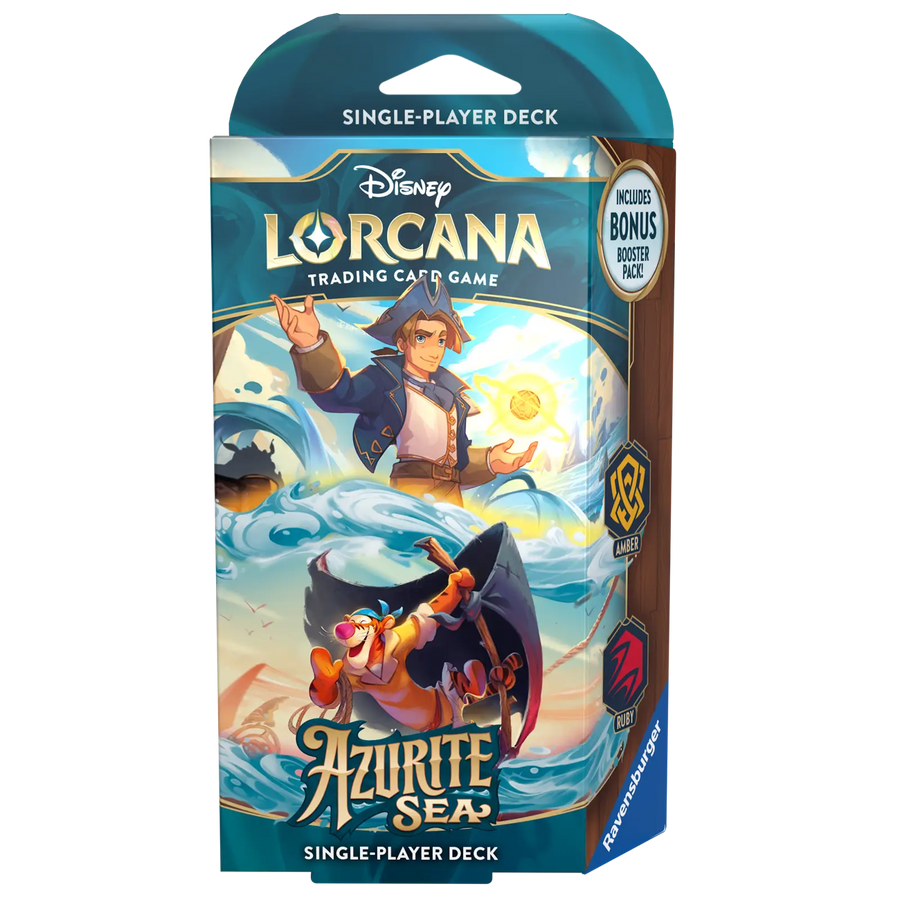 Disney Lorcana: Azurite Sea Amber/Ruby Starter Deck (EN) Ravensburger Card Games