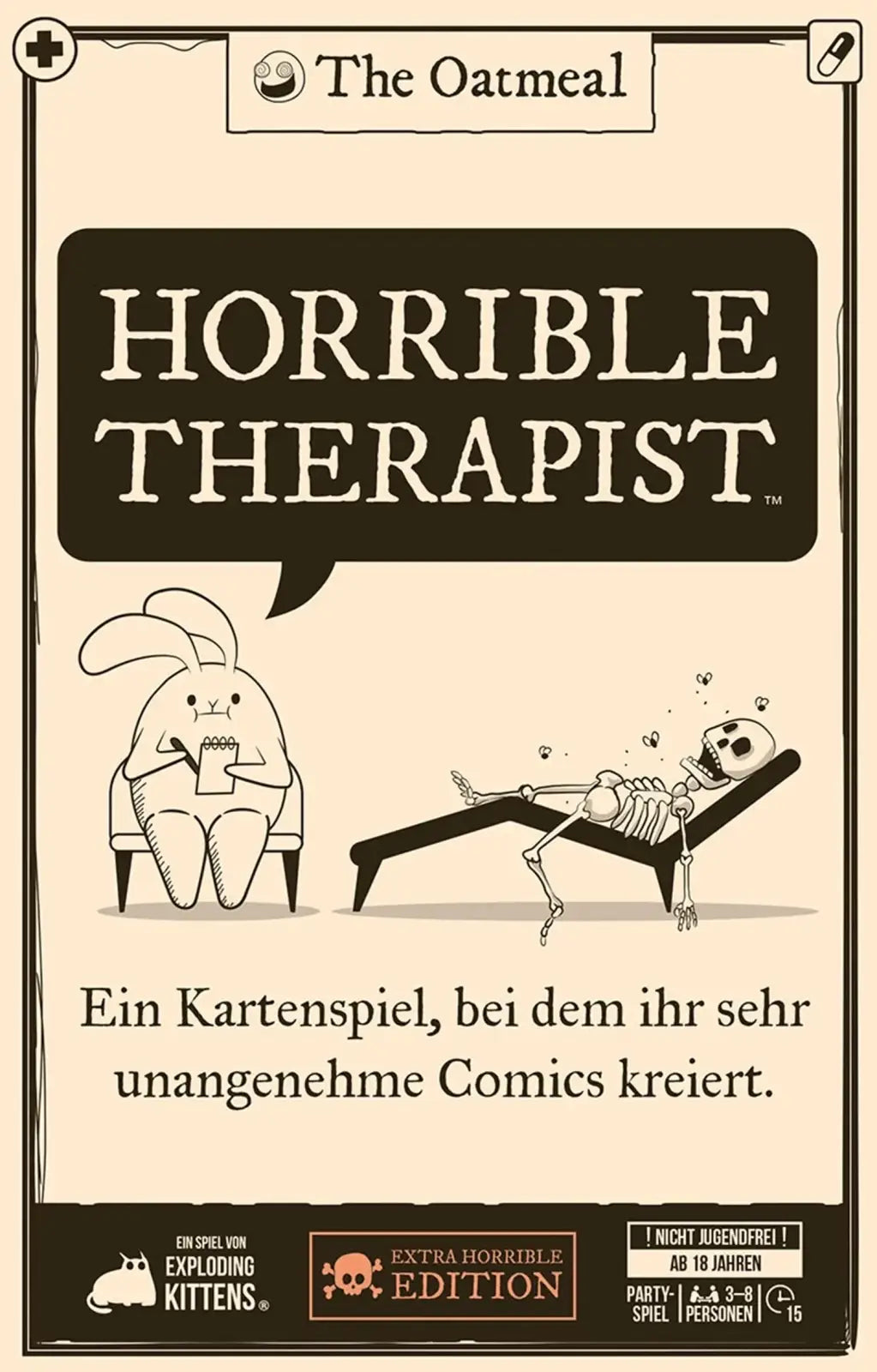 Horrible Therapist (DE) - Exploding Kittens - Board Games