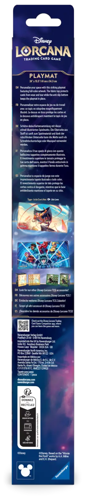 Disney Lorcana: Archazia’s Island - Playmat - Tigger - Ravensburger - Accessories