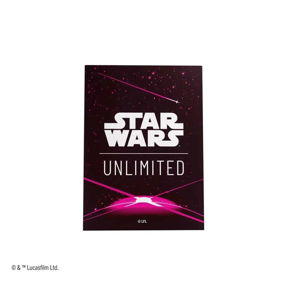 Art Sleeves: Star Wars Unlimited - Card Back - Magenta - Gamegenic - Accessories