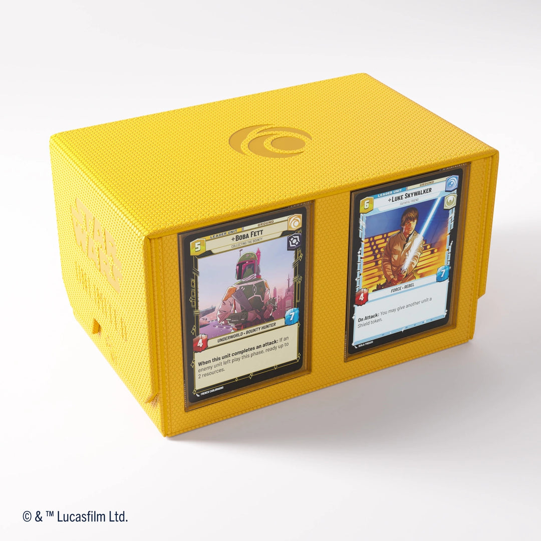 Gamegenic - Star Wars: Unlimited - Double Deck Pod - Yellow
