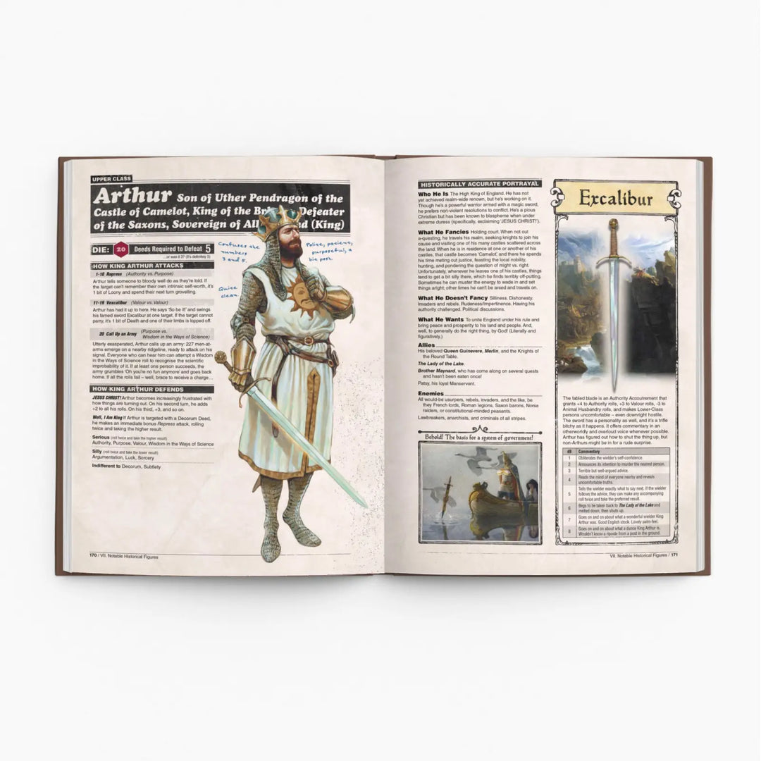 Monty Python RPG: Cocurrical Mediaeval Reenactment Programme (EN) - Exalted Funeral - Roleplaying Games