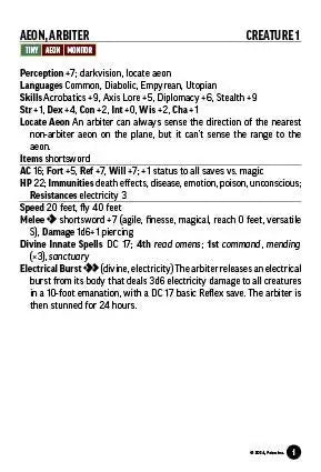 Pathfinder RPG: 2nd Editon - Battle Cards - Monster Core (EN) - Paizo - Roleplaying Games