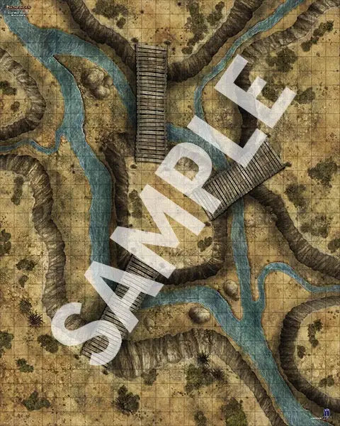 Pathfinder RPG: Flip-Mat - Rivers - Paizo - Roleplaying Games