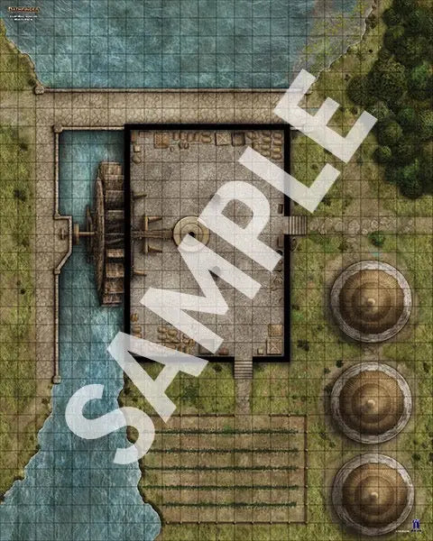 Pathfinder RPG: Flip-Mat - Rivers - Paizo - Roleplaying Games