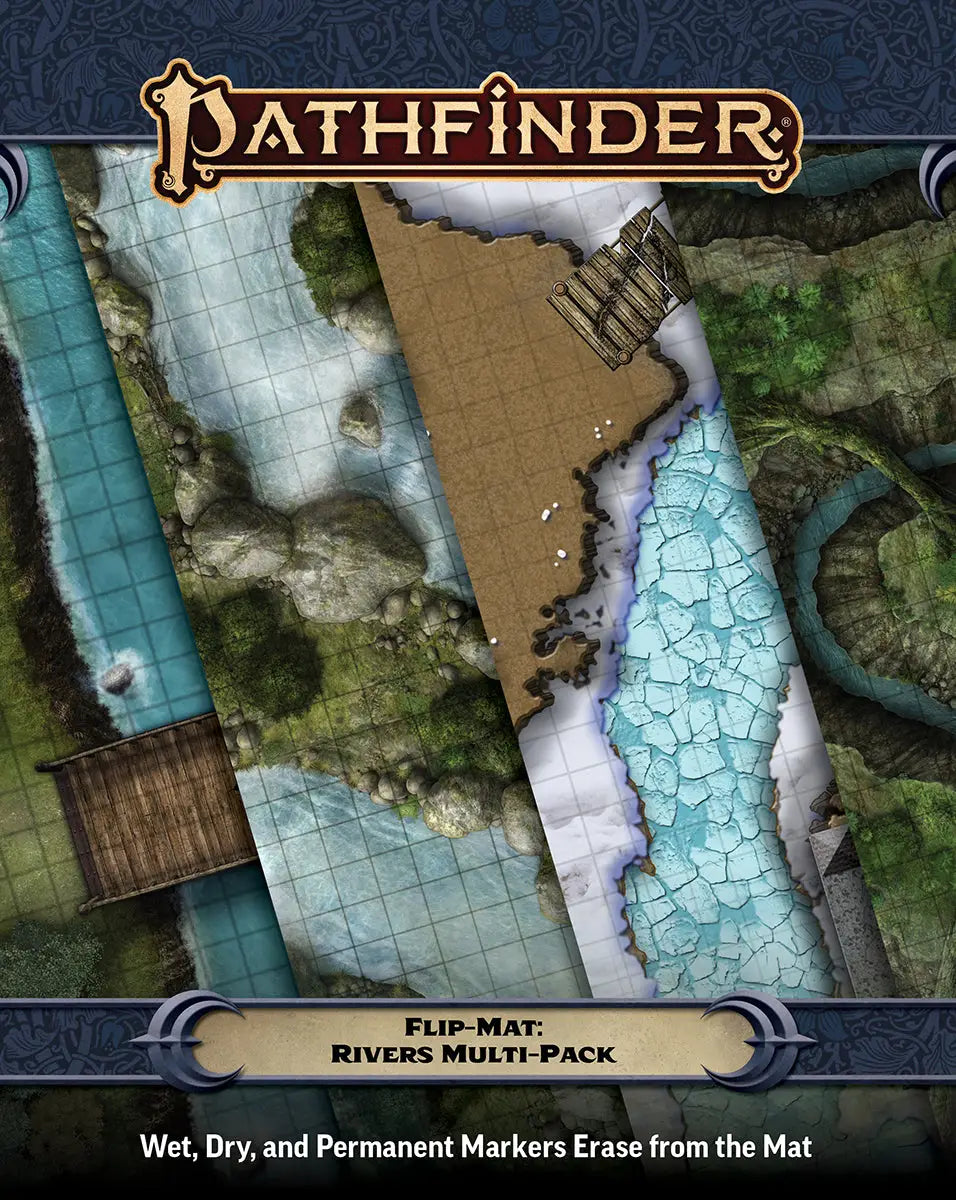 Pathfinder RPG: Flip-Mat - Rivers - Paizo - Roleplaying Games