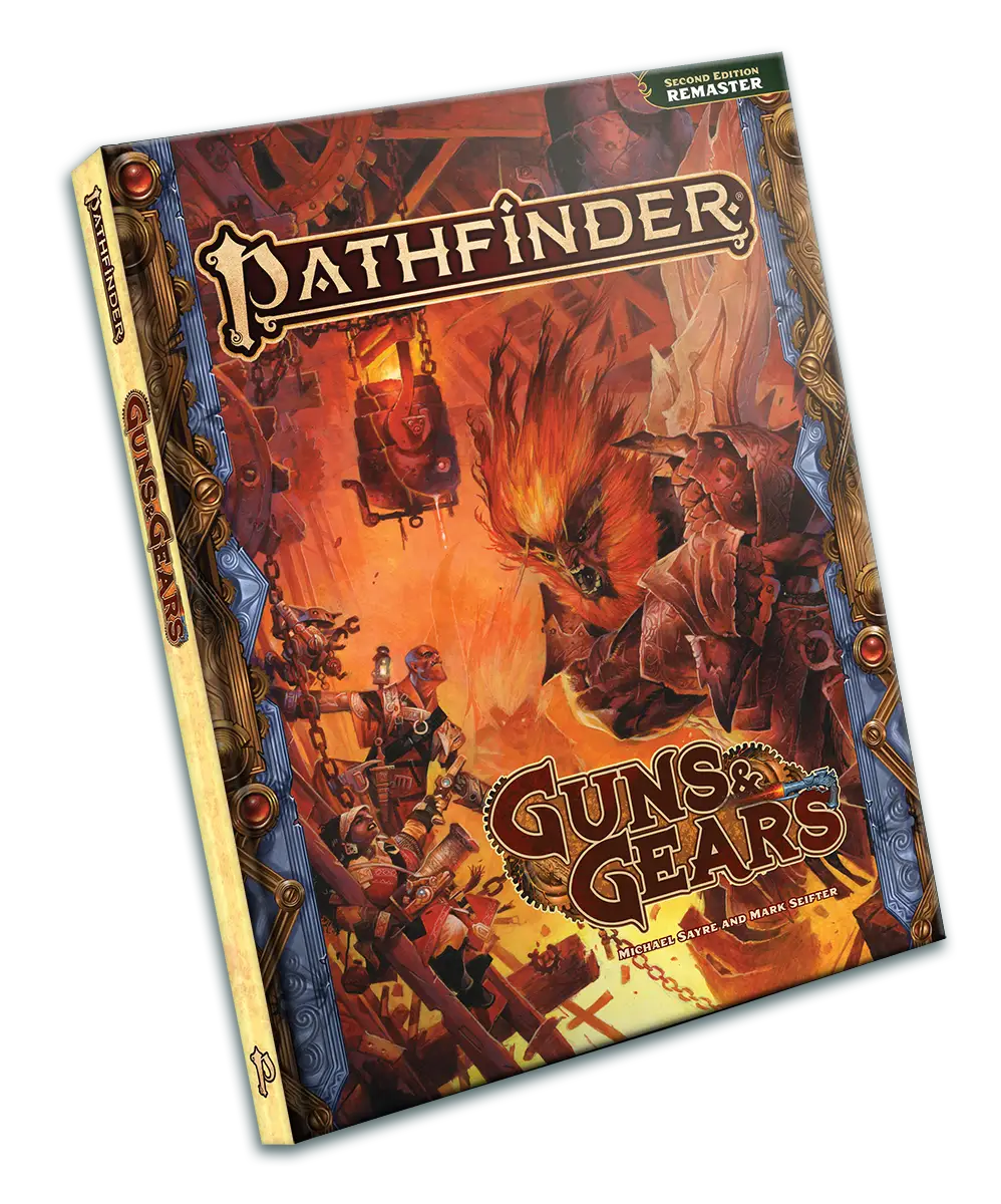 Pathfinder RPG: 2nd Editon - Guns & Gears Remastered (EN) - Paizo - Roleplaying Games