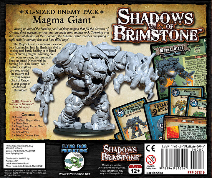 Shadows of Brimstone: Magma Giant (EN)