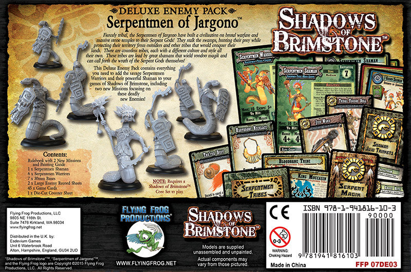 Shadows of Brimstone: Serpentmen of Jargono (EN)