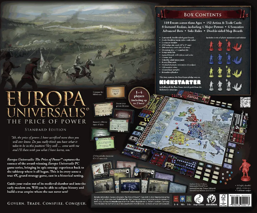 Europa Universalis: The Price of Power (EN) - Aegir Games