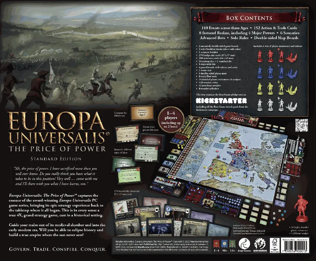 Europa Universalis: The Price of Power (EN) - Aegir Games