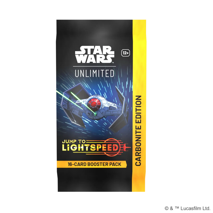 Star Wars: Unlimited - Jump to Lightspeed - Carbonite Booster (EN) - Fantasy Flight Games - Card Games