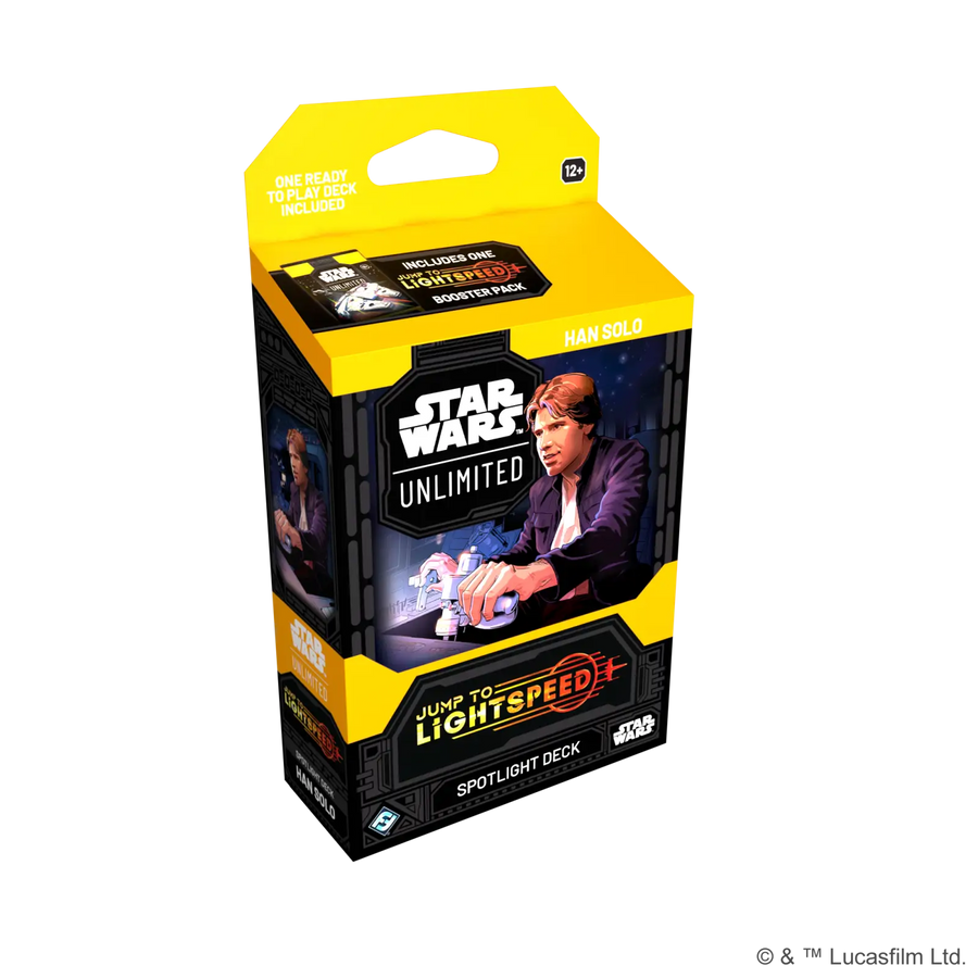 Star Wars: Unlimited Jump to Lightspeed Spotlight Starter Deck Han Solo (EN) Fantasy Flight Games Card Games