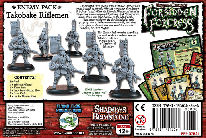 Shadows of Brimstone: Forbidden Fortress - Takobake Riflemen (EN)