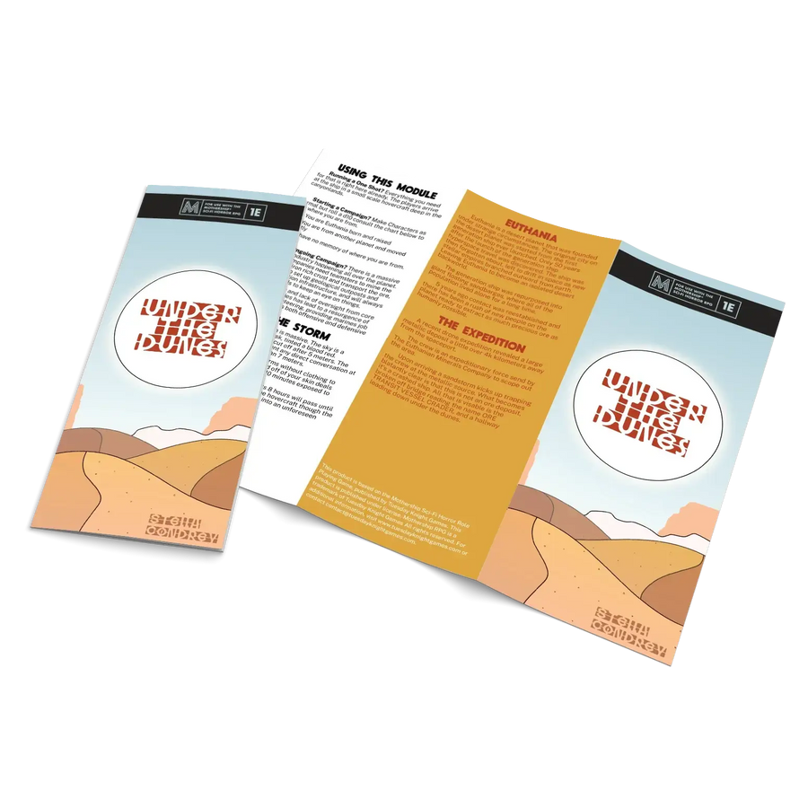 Mothership RPG: Rimbound Transmission 11 Under the Dunes (EN) Stella Condrey Roleplaying Games
