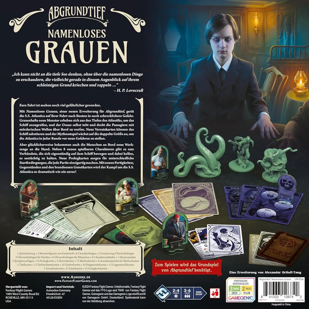 Abgrundtief: Namenloses Grauen (DE) - Fantasy Flight Games - Board Games