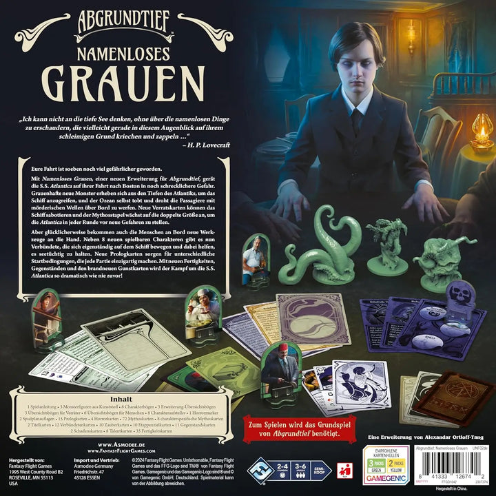Abgrundtief: Namenloses Grauen (DE) - Fantasy Flight Games - Board Games