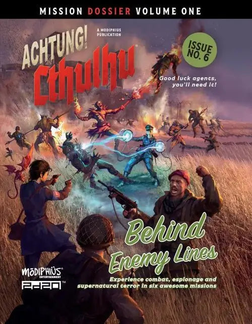 Achtung! Cthulhu 2d20: Behind Enemy Lines (EN) Modiphius Entertainment Roleplaying Games
