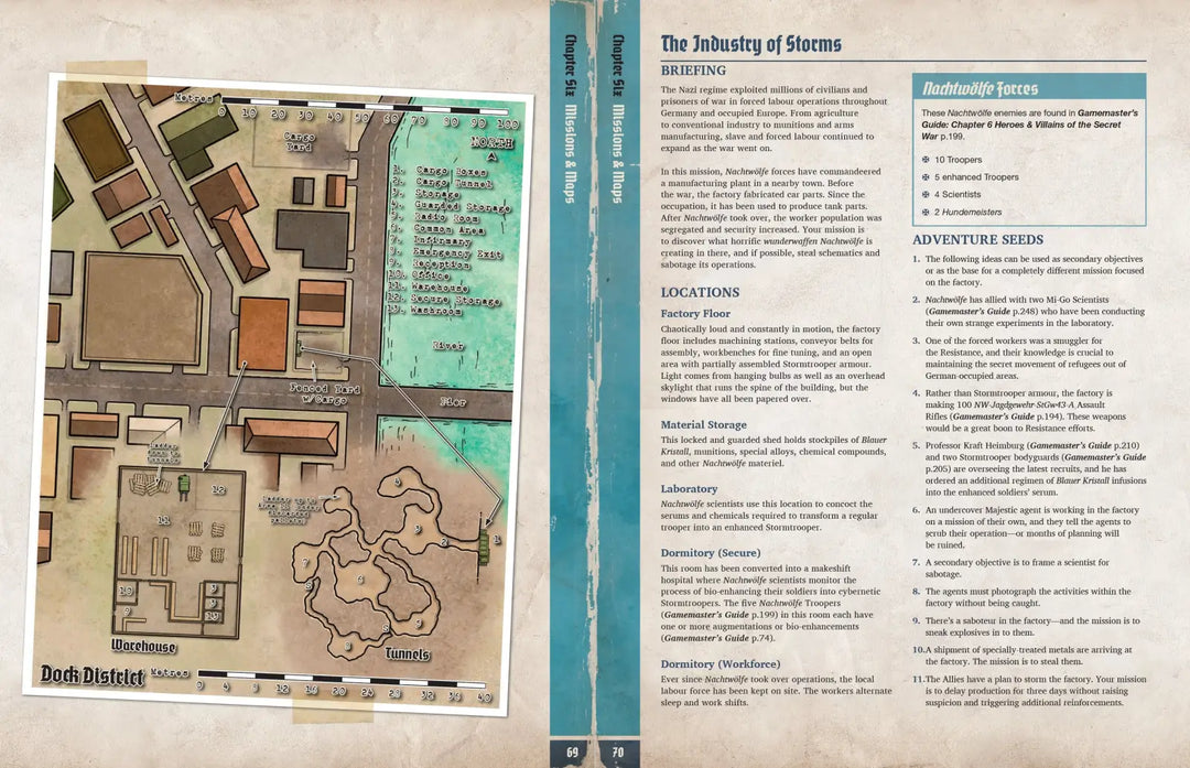 Achtung! Cthulhu 2d20: Vive la Resistance (EN) Modiphius Entertainment Roleplaying Games