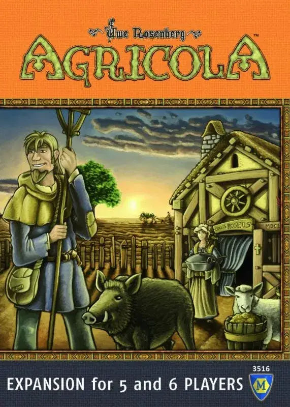 Agricola: Expansion for 5 and 6 Players (EN) - Lookout Spiele - Board Games