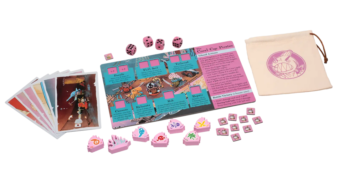 Ahoy: Fang & Fortunes (EN) - Leder Games - Board Games