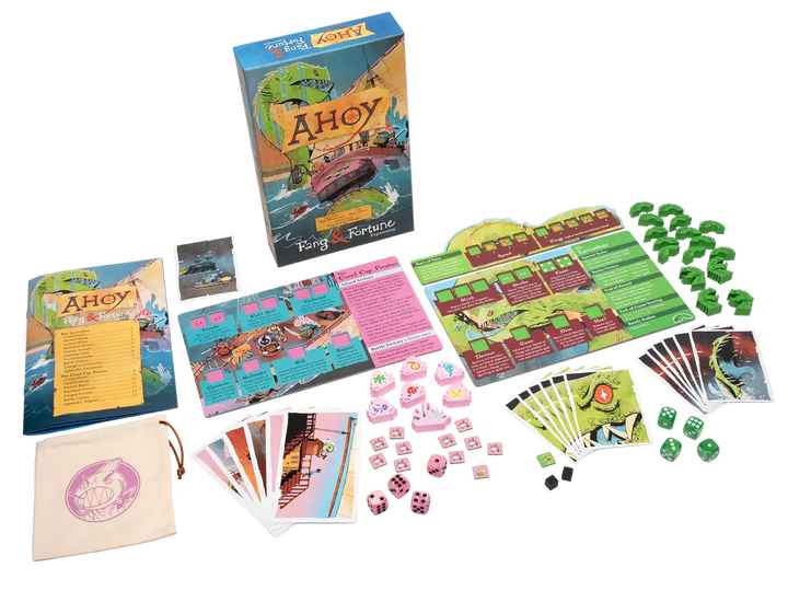 Ahoy: Fang & Fortunes (EN) - Leder Games - Board Games