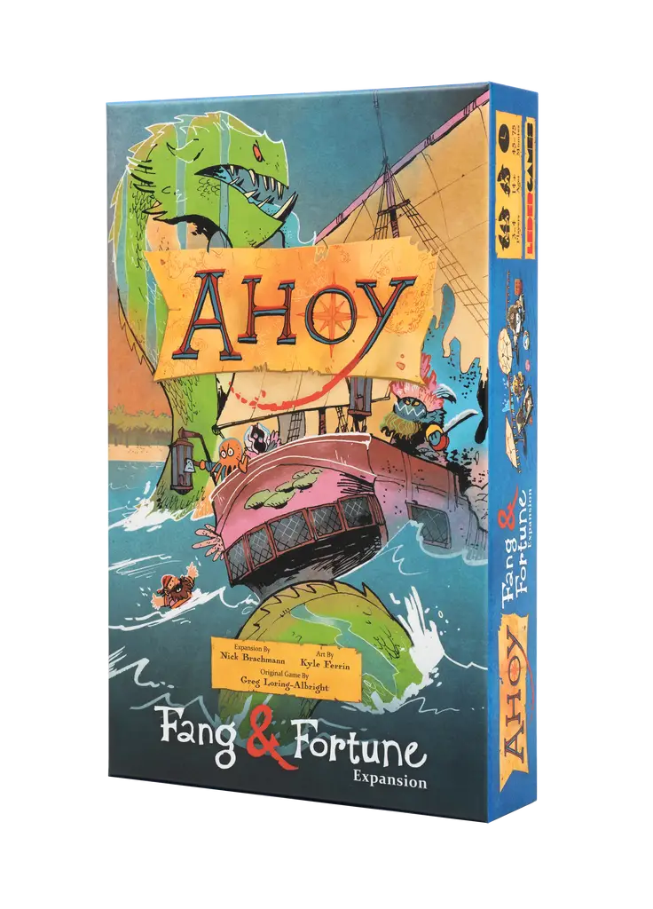 Ahoy: Fang & Fortunes (EN) - Leder Games - Board Games