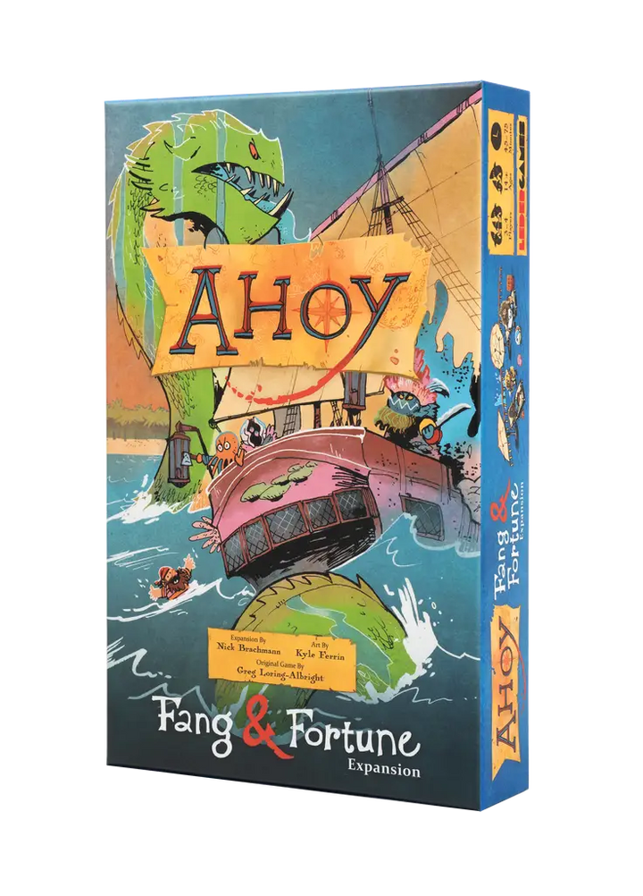Ahoy: Fang & Fortunes (EN) - Leder Games - Board Games