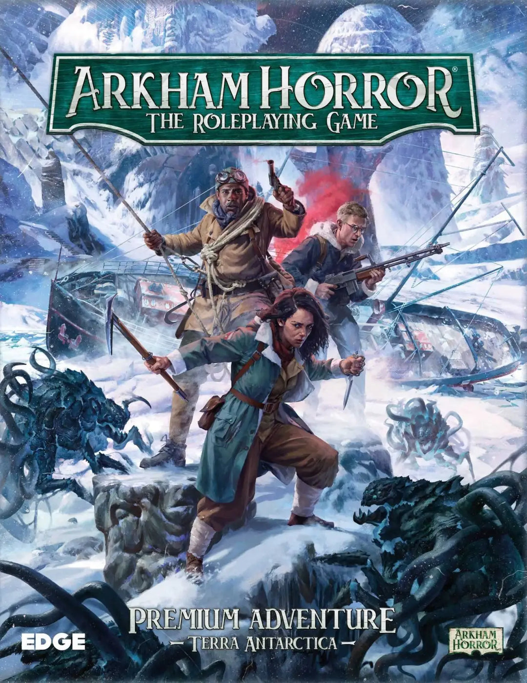 Arkham Horror RPG: Premium Adventure - Terra Antarctica (EN) - Edge Studios - Roleplaying Games