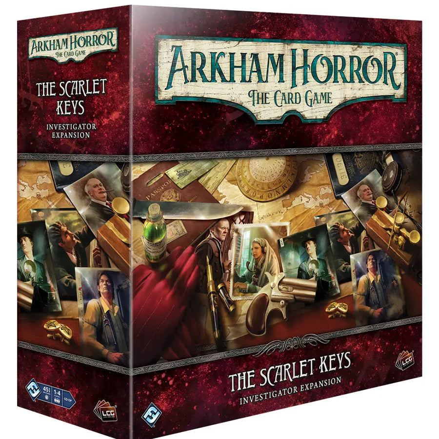Arkham Horror: The Card Game - The Scarlet Keys - Investigators Expansion (EN) - Fantasy Flight Games - Card Games