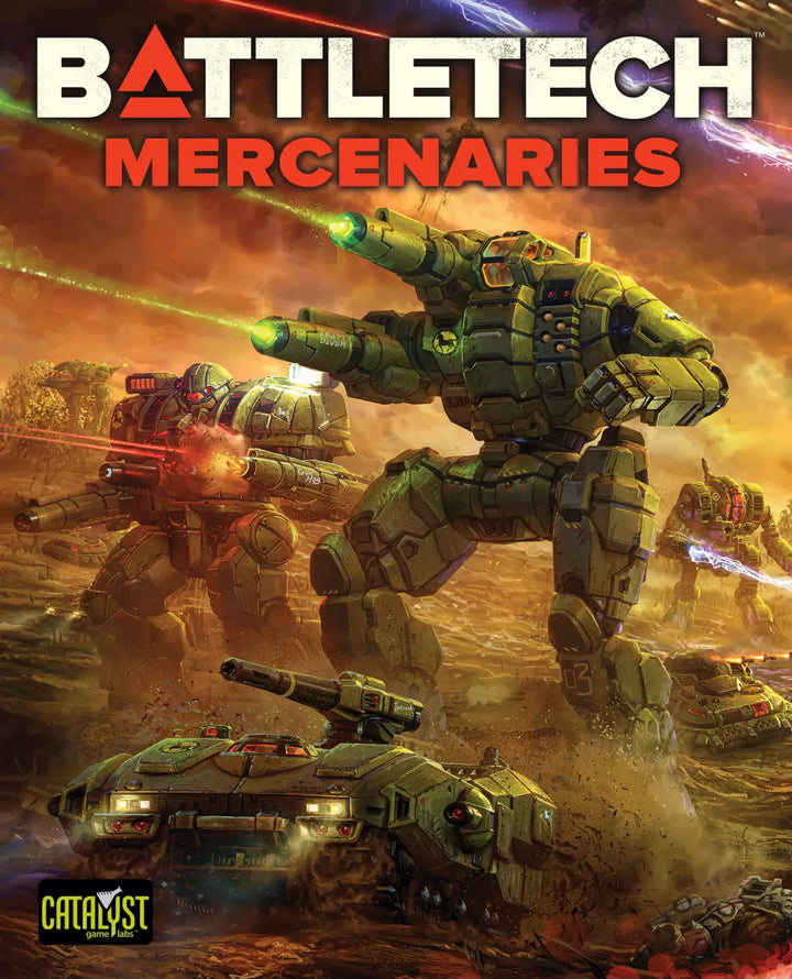 BattleTech: Mercenaries Box – Limited Edition (EN) - Catalyst Game Labs - Board Games