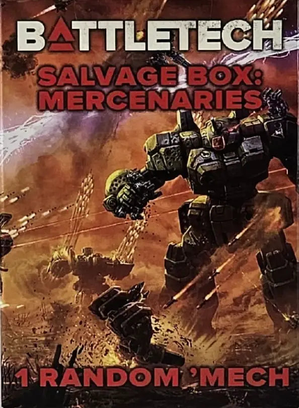 BattleTech: Salvage Blind Box - Mercenaries (EN) - Catalyst Game Labs - Miniature Games