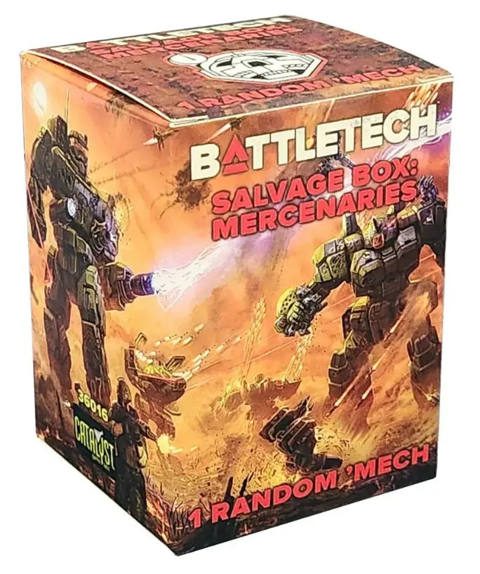 BattleTech: Salvage Blind Box - Mercenaries (EN) - Catalyst Game Labs - Miniature Games
