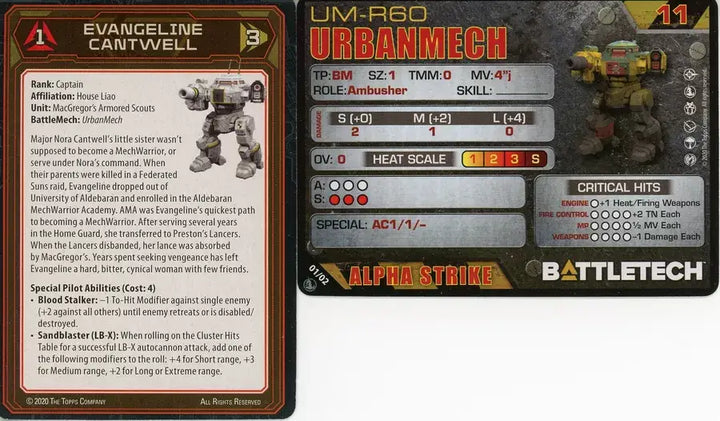 BattleTech: Salvage Blind Box - Urban Mech (EN) - Catalyst Game Labs - Miniature Games