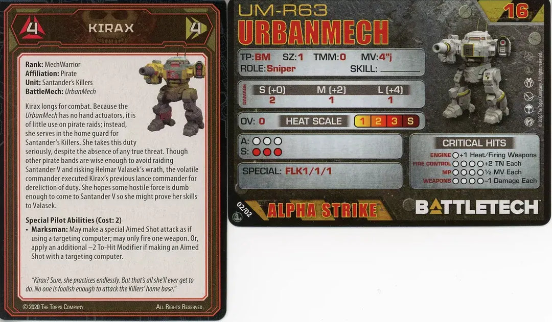 BattleTech: Salvage Blind Box - Urban Mech (EN) - Catalyst Game Labs - Miniature Games