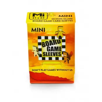 Board Game Sleeves: Non-Glare - Mini (50) - Arcane Tinmen - Accessories